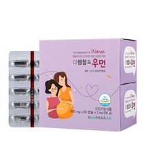 지엠팜 더헴철포우먼 임산부 철분제, 60정, 2개