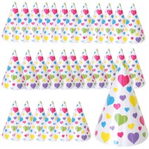 파티쇼 파티고깔모자 소형, 하트, 30개