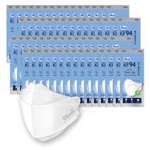 잘풀리는집 4중 필터 황사 방역용 마스크 대형 KF94, 1개입, 90개