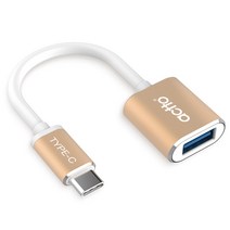 엑토 레오 C타입 3.0 USB 허브 TC-01, 골드