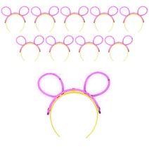 야광 머리띠, 핑크, 10개