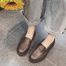 여성용 레트로 로퍼 FT4913