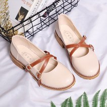 제이에이치컴퍼니 크로스 메리제인 슈즈