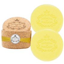 에센시아 콜크 보석함 비누 레몬, 50g, 2개