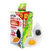 GEX 퓨어 크리스탈 반려동물 정수기 필터, 5개