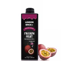 런던브릭스 블랙라벨 리얼 패션후르츠 베이스 농축액, 1000ml, 1개