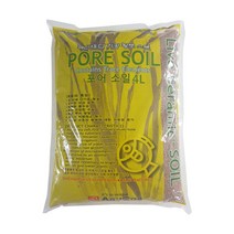초록끈 아쿠원 수조 황토 포어 소일, 4L, 1개