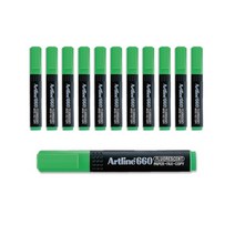 아트라인 형광펜 EK-660, 초록, 12개