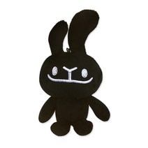 바글바글하토씨 하토 마스코트 봉제인형, 13cm, 블랙