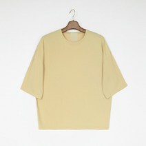 머시따 남성용 베이직 5컬러 오버핏 기본 7부티