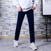 타운클로 남성용 매직스판 옆밴딩 일반버전 청바지