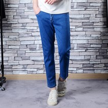 타운클로 남성용 매직스판 옆밴딩 키작남버전 청바지