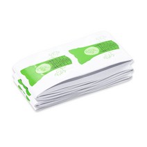 메이브라운 손톱연장 젤네일 종이폼, 라운드라인, 100개