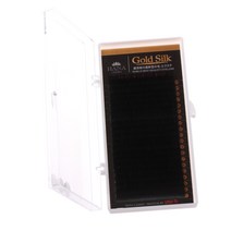 하나 골드 실크 래쉬 인조 속눈썹 0.23 x 12 mm, 블랙(JC), 1개