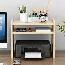 유앤미 원목 프린터 수납 스탠드선반 2단