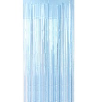 마켓감성 생일파티 데코 수술커텐 6p, 스카이