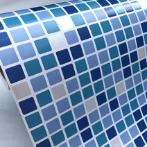 펄 타일 칼라 시트지 WPC-003, 펄타일 블루