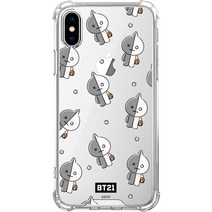 BT21 라인프렌즈 투명 범퍼 휴대폰 케이스