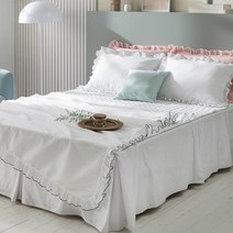 바니루이스 엘린 리플 홑이불, 화이트