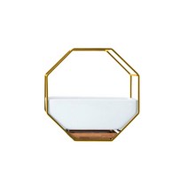 블럭마트 북유럽 팔각형 인테리어 세라믹 화분, 랜덤발송