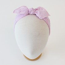 채니봉봉 밀크샌드 고무줄 헤어 밴드