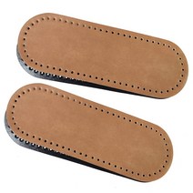 인조가죽 가방바닥 타원형 30 x 10 cm, 베이지