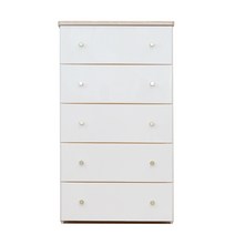 보노하우스 데이지 내추럴우드 5단 서랍장