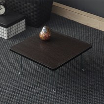 조은세상 LPM 미니 테이블 400 x 400 mm, 블랙