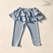 일라엘 여아용 티어드 치마 레깅스