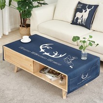 블럭마트 북유럽 패브릭 거실 캐비닛 테이블 패드, TYPE9, 50 x 150 cm