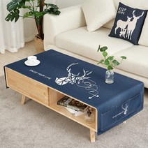 블럭마트 북유럽 패브릭 거실 캐비닛 테이블 패드, TYPE5, 50 x 150 cm