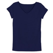 공블리 0 velys 루즈 베이직 브이넥 반팔 티셔츠_CST9002