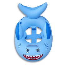 두로카리스마 상어 보행기 튜브, 혼합색상, 1개