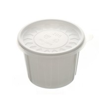 더담다 일회용 소스컵 234 특대 105 x 75 mm 백색, 1개입, 400개