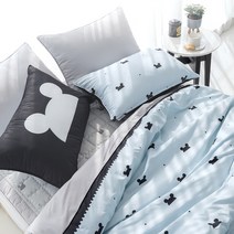 마이하우스 알러지케어 키즈 사계절 이불패드세트 솜포함, 베어퐁