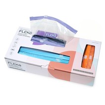 플렉사 슬라이더 지퍼백 소형 15p + 중형 20p + 대형 20p, 1세트