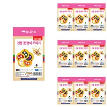 유니아트 전통 꽃팽이 꾸미기 세으 DIY586, 혼합색상, 10세트