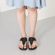 잠비 킹덤 스팽글 쿠션 쪼리 4.5cm