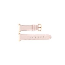 비쉐르 애플워치3/4/5/6/SE 펄페이퍼 레더 밴드 (38/40mm 호환 가능), 핑크, 1세트