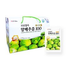 은하식품 브로컬리 양배추즙, 30개, 100ml