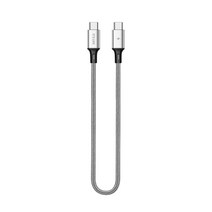 이츠라이프 칸쿤 USB C to C 고속 충전케이블 60W PD 2m, 그레이, 1개