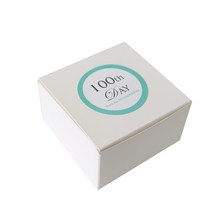 모던상자 100p + 백일 스티커 100p 세트, 상자(화이트), 스티커(파스텔민트), 1세트