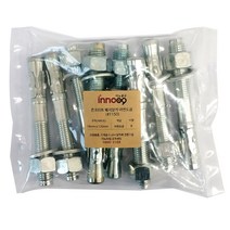 이노공구 콘크리트 웨지앙카 아연도금 16 x 125 mm 1150 8p, 1개