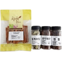 자연공방선율 뱅쇼 만들기 재료 팔각회향 80g + 정향 100g + 시가계피 20개 + 월계수잎 10g 세트, 1세트