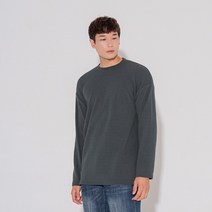 빅사이즈클럽 남성용 CRAMP 데일리 긴팔 티셔츠