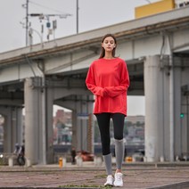 데비웨어 여성용 아아 긴팔 스포츠 롱티셔츠 DEVI-T0023