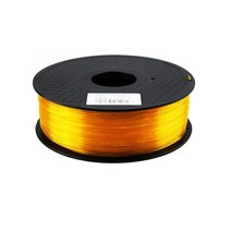 프리미엄 3D 특수재질 필라멘트 PLA  1.75mm, Glass Orange