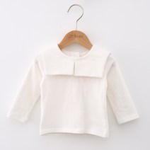 아이엠베베 여아용 베이직 티셔츠 네모