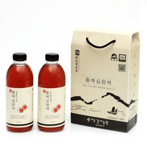 하동감사농원 홍매실원액, 1000ml, 2개