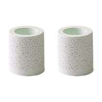 아리코 규조토 스탠드 칫솔꽂이, 그린, 2개